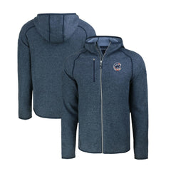 Chicago Cubs Cutter & Buck Stars & Stripes Mainsail Sweater-Knit Full-Zip Hoodie | MLB Outlet