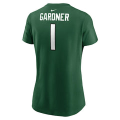 New York Jets Nike Sauce Gardner Women's Player Name & Number T-Shirt