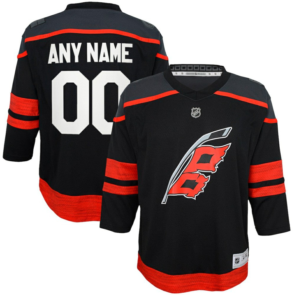 Carolina Hurricanes Youth Home Replica Custom Jersey Outlet