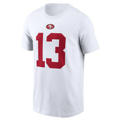 San Francisco 49ers Nike Brock Purdy Player Name & Number T-Shirt