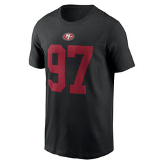 San Francisco 49ers Nike Nick Bosa Player Name & Number T-Shirt