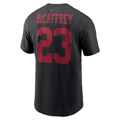 San Francisco 49ers Nike Christian McCaffrey Player Name & Number T-Shirt