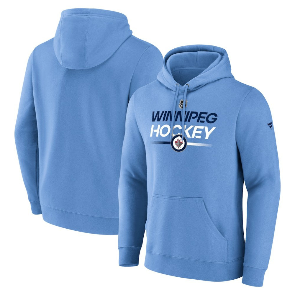 Winnipeg Jets Fanatics Alternate Wordmark Fleece Pullover Hoodie Online