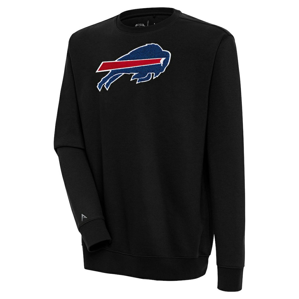 Buffalo Bills Antigua Victory Crewneck Pullover Sweatshirt