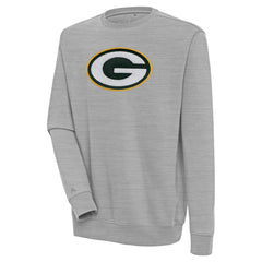 Green Bay Packers Antigua Victory Crewneck Pullover Sweatshirt