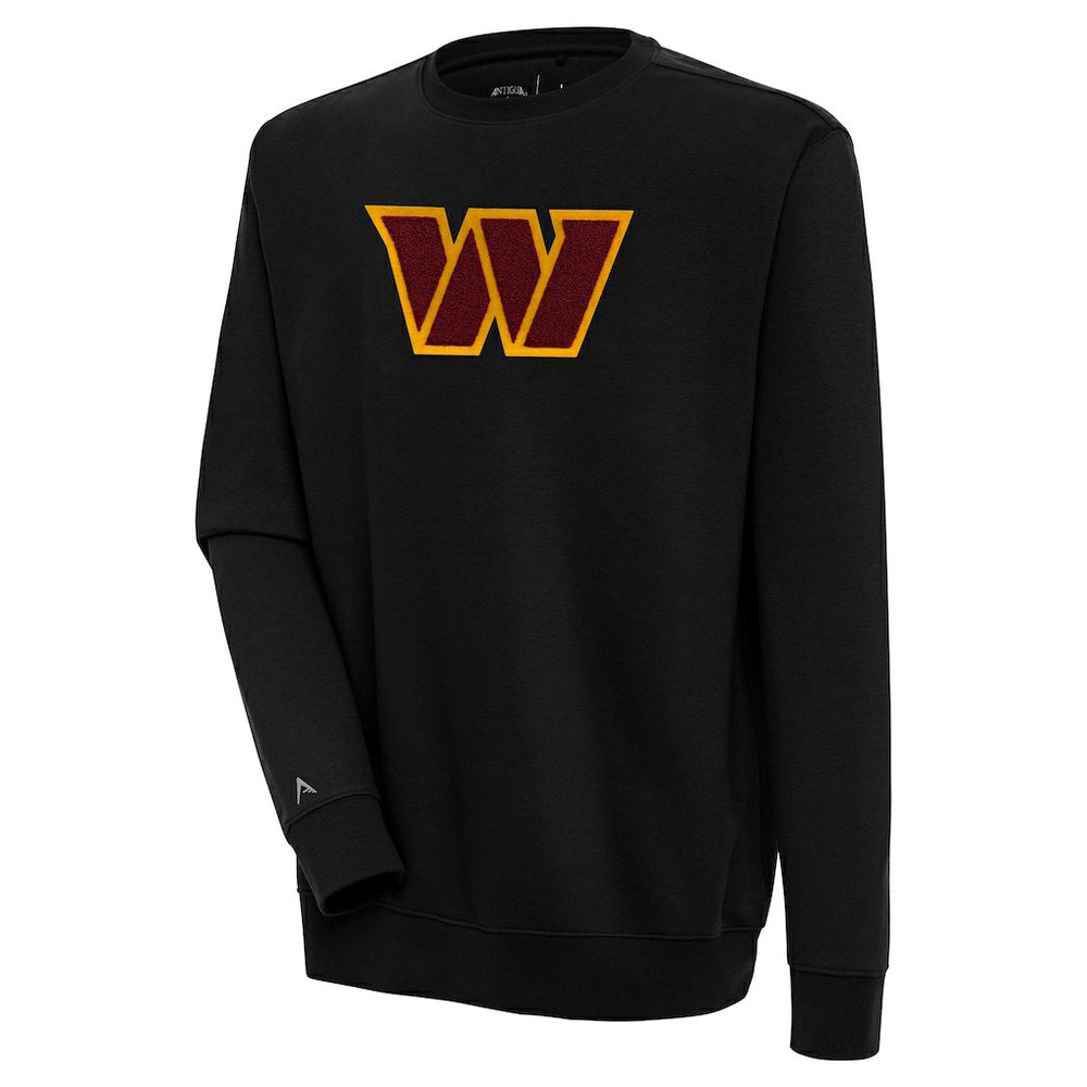 Washington Commanders Antigua Victory Crewneck Pullover Sweatshirt