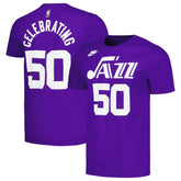 Utah Jazz Unisex 50th Anniversary T-Shirt Discount