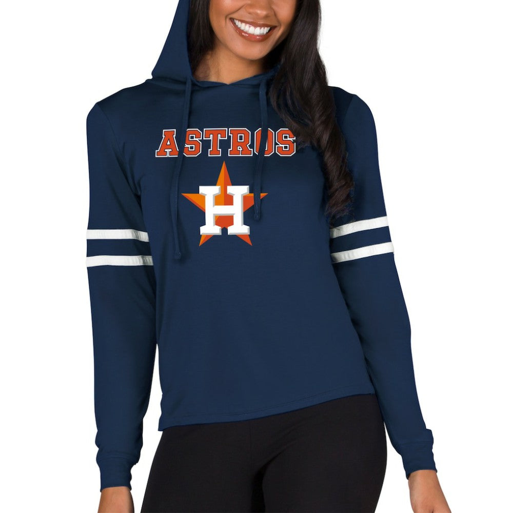Houston Astros Concepts Sport Women's Marathon Lightweight Lounge Pullover Hoodie | MLB US