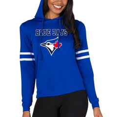 Toronto Blue Jays Concepts Sport Women's Marathon Lightweight Lounge Pullover Hoodie | MLB Sale