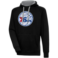 Philadelphia 76ers Antigua Victory Pullover Hoodie On Sale