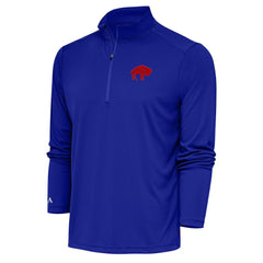 Buffalo Bills Adult Throwback Logo Tribute Quarter-Zip Pullover