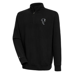 Atlanta Falcons Adult Throwback Logo Victory Quarter-Zip Pullover Top