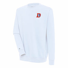 Denver Broncos Adult Throwback Logo Victory Pullover Sweatshirt
