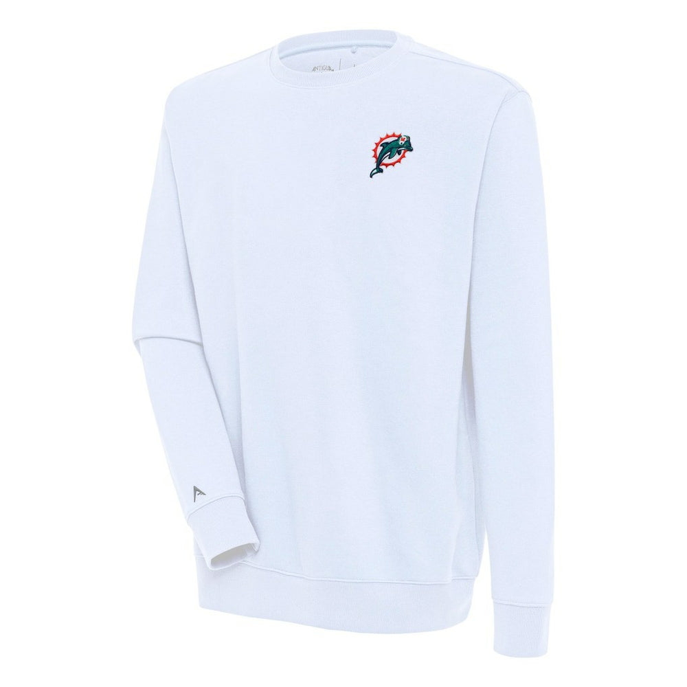Miami Dolphins Adult Throwback Logo Victory Pullover Sweatshirt