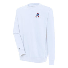 New England Patriots Adult Throwback Logo Victory Pullover Sweatshirt
