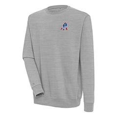 New England Patriots Adult Throwback Logo Victory Pullover Sweatshirt