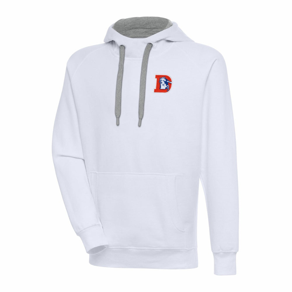 Denver Broncos Adult Throwback Logo Victory Pullover Hoodie