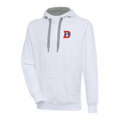 Denver Broncos Adult Throwback Logo Victory Pullover Hoodie