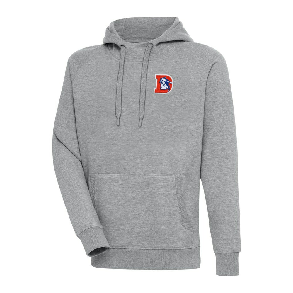 Denver Broncos Adult Throwback Logo Victory Pullover Hoodie