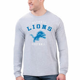 Detroit Lions Starter Logo Graphic Long Sleeve T-Shirt