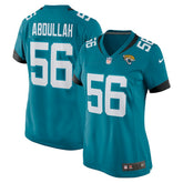 Jacksonville Jaguars Nike Yasir Abdullah Women's Team Game Jersey