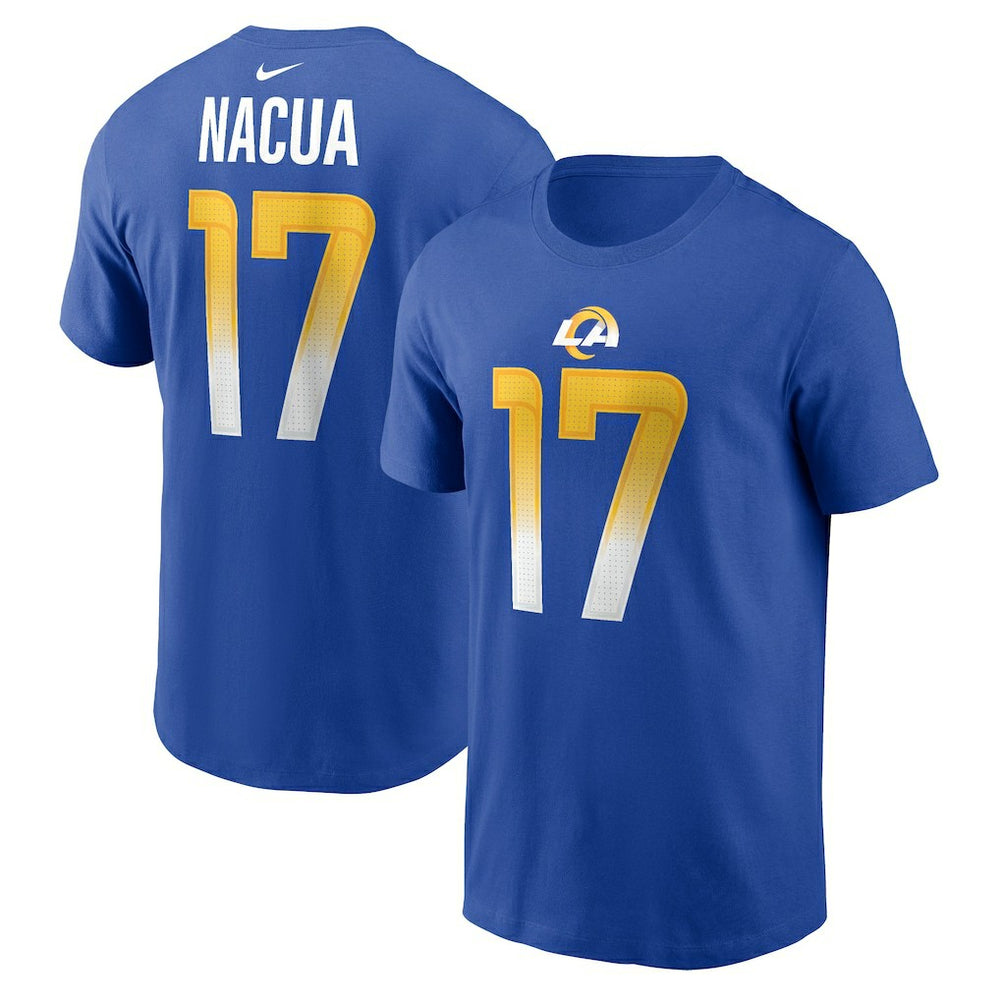 Los Angeles Rams Nike Puka Nacua Player Name & Number T-Shirt