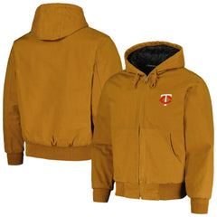 Minnesota Twins Dunbrooke Dakota Work Full-Zip Hoodie Jacket | MLB New