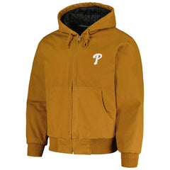 Philadelphia Phillies Dunbrooke Dakota Work Full-Zip Hoodie Jacket | MLB Outlet