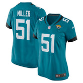 Jacksonville Jaguars Nike Ventrell Miller Women's Game Jersey