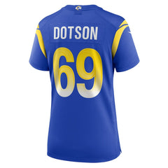 Los Angeles Rams Nike Kevin Dotson Women's Game Jersey