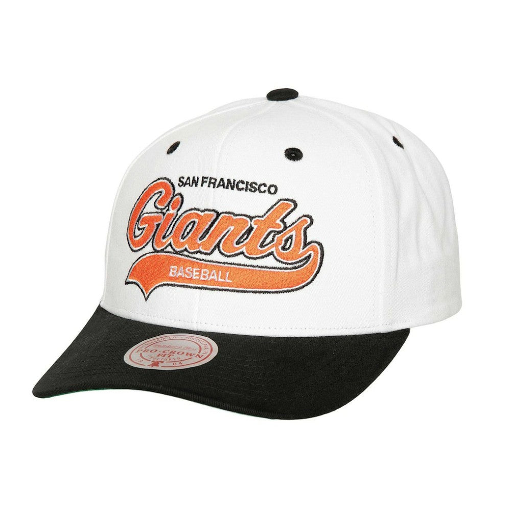 San Francisco Giants Mitchell & Ness Cooperstown Collection Tail Sweep Pro Snapback Hat | MLB On Sale