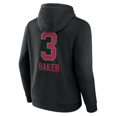 Arizona Cardinals Budda Baker Team Wordmark Player Name & Number Pullover Hoodie