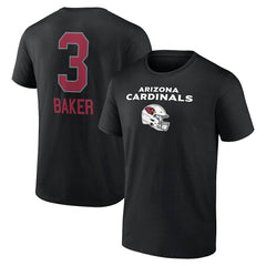 Arizona Cardinals Budda Baker Team Wordmark Player Name & Number T-Shirt