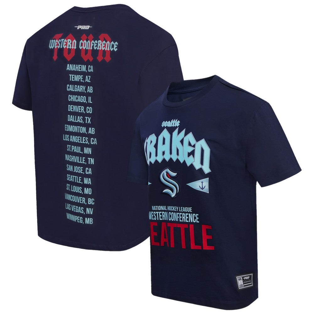 Seattle Kraken Pro Standard City Tour T-Shirt For Sale