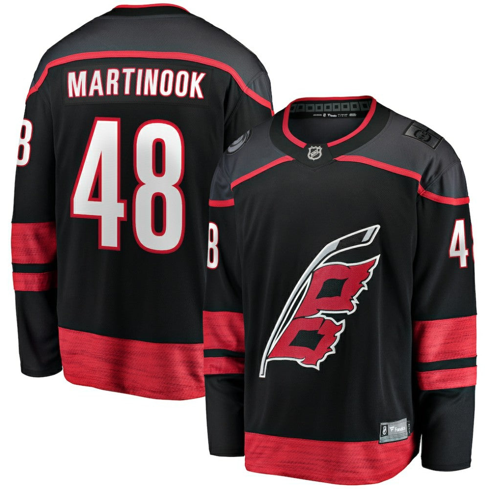 Jordan Martinook Carolina Hurricanes Fanatics Home Breakaway Jersey Sale