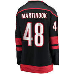Jordan Martinook Carolina Hurricanes Fanatics Women's Home Breakaway Player Jersey Online