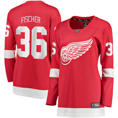 Christian Fischer Detroit Red Wings Fanatics Women's Home Breakaway Player Jersey Online