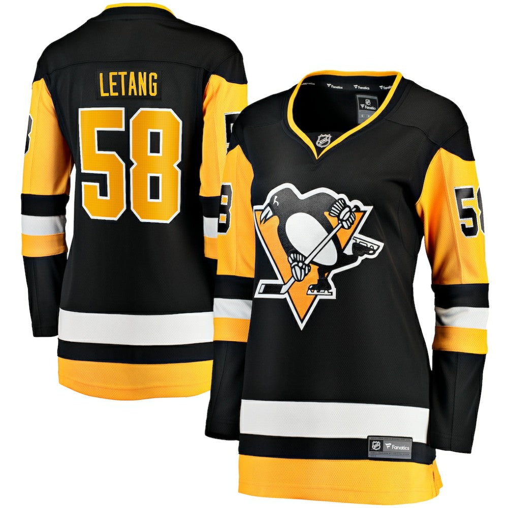 Kris Letang Pittsburgh Penguins Fanatics Women's Home Breakaway Player Jersey Sale