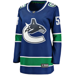 Teddy Blueger Vancouver Canucks Fanatics Women's Home Breakaway Player Jersey Online