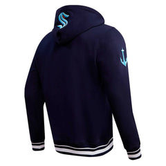 Seattle Kraken Pro Standard Retro Classic Fleece Pullover Hoodie For Sale