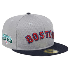 Boston Red Sox New Era Pivot Mesh 59FIFTY Fitted Hat | MLB Outlet