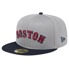 Boston Red Sox New Era Pivot Mesh 59FIFTY Fitted Hat | MLB Outlet