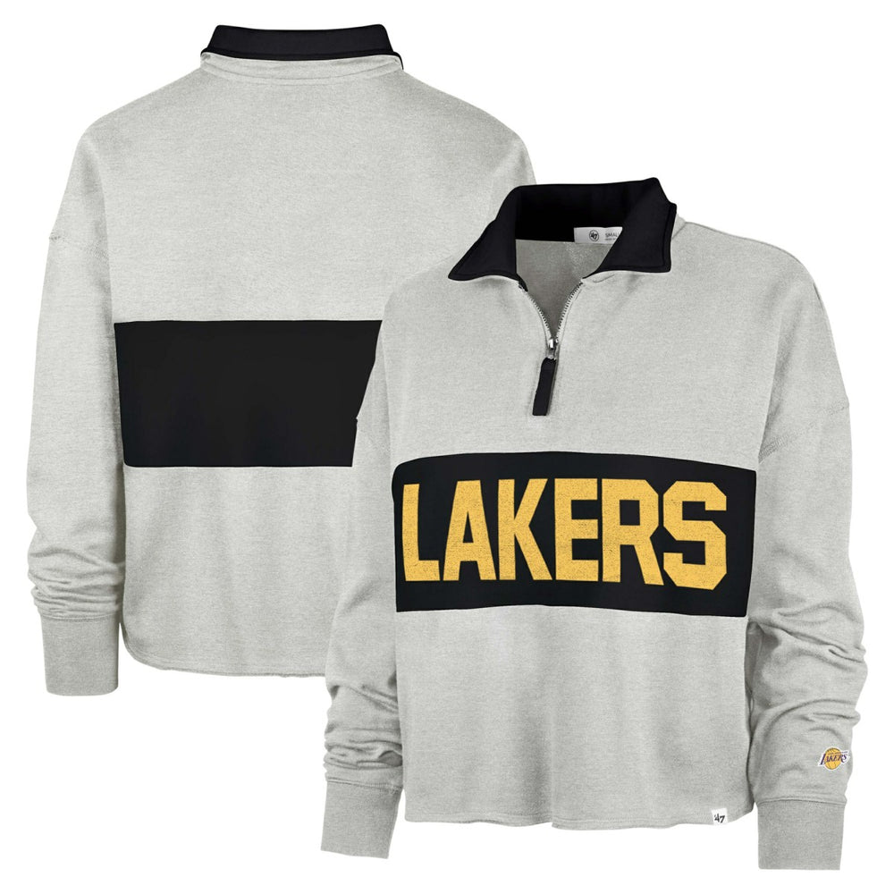 Los Angeles Lakers '47 Women's Breakthrough Remi Quarter-Zip Jacket Outlet
