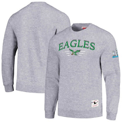 Philadelphia Eagles Mitchell & Ness Rings 2.0 Pullover Sweatshirt