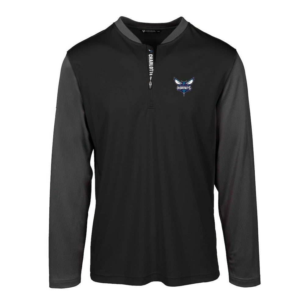 Charlotte Hornets Levelwear Spector Insignia Core Quarter-Zip Pullover Top Outlet