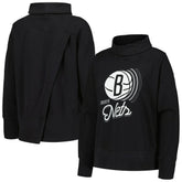 Brooklyn Nets Levelwear Women's Sunset Pullover Sweatshirt Discount