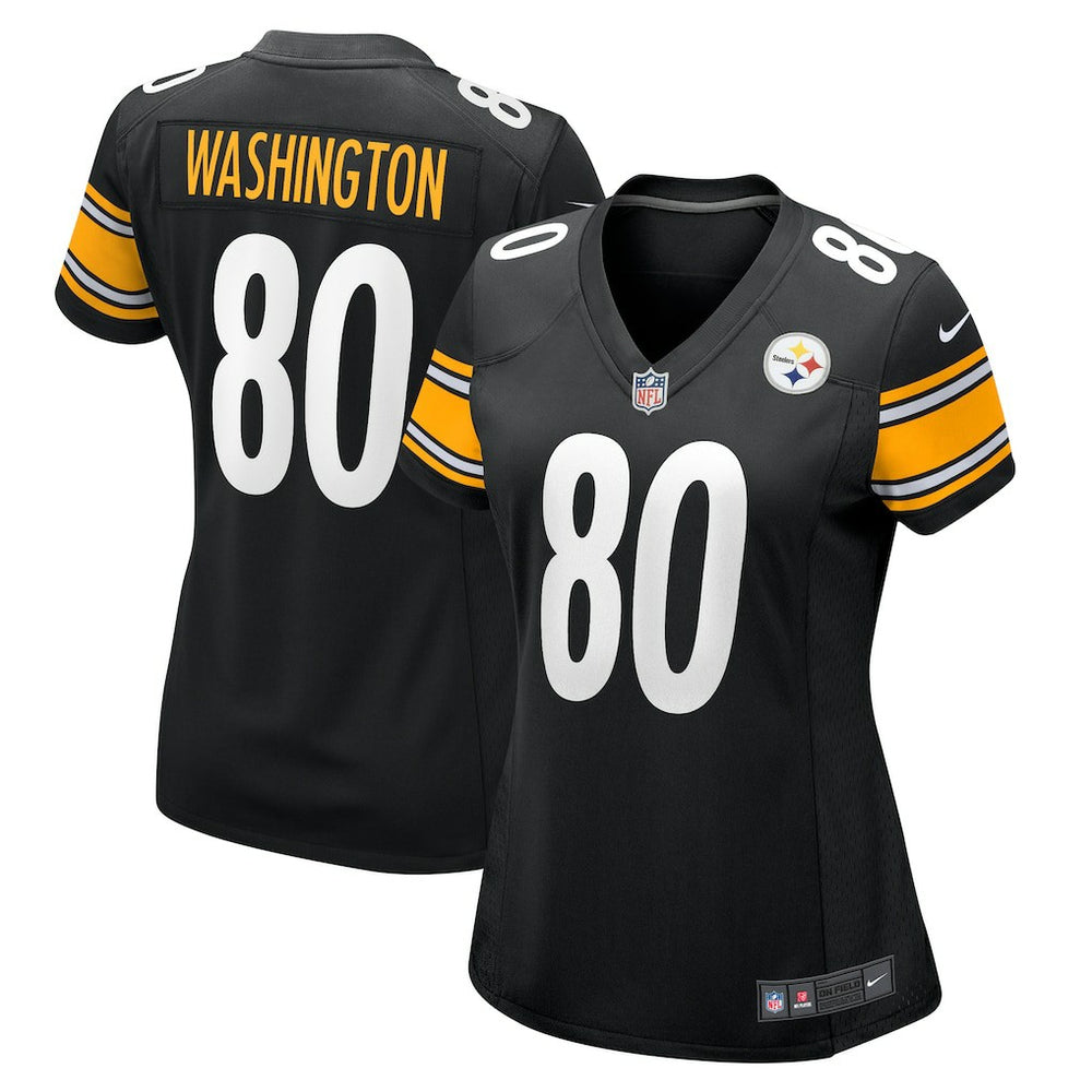 Pittsburgh Steelers Nike Darnell Washington Women's Game Jersey