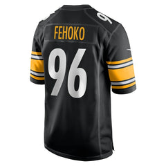 Pittsburgh Steelers Nike Breiden Fehoko Game Jersey
