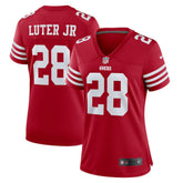 San Francisco 49ers Nike Darrell Luter Jr. Women's Game Jersey