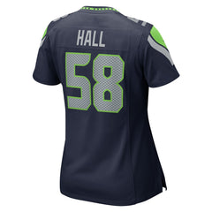 Seattle Seahawks Nike Derick Hall Women's Team Game Jersey